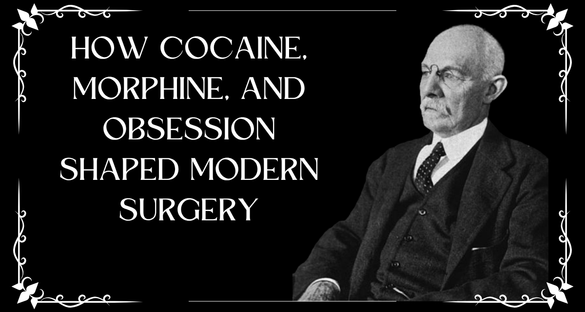 William Halsted – Cocaine, Morphine, and Surgical Residency