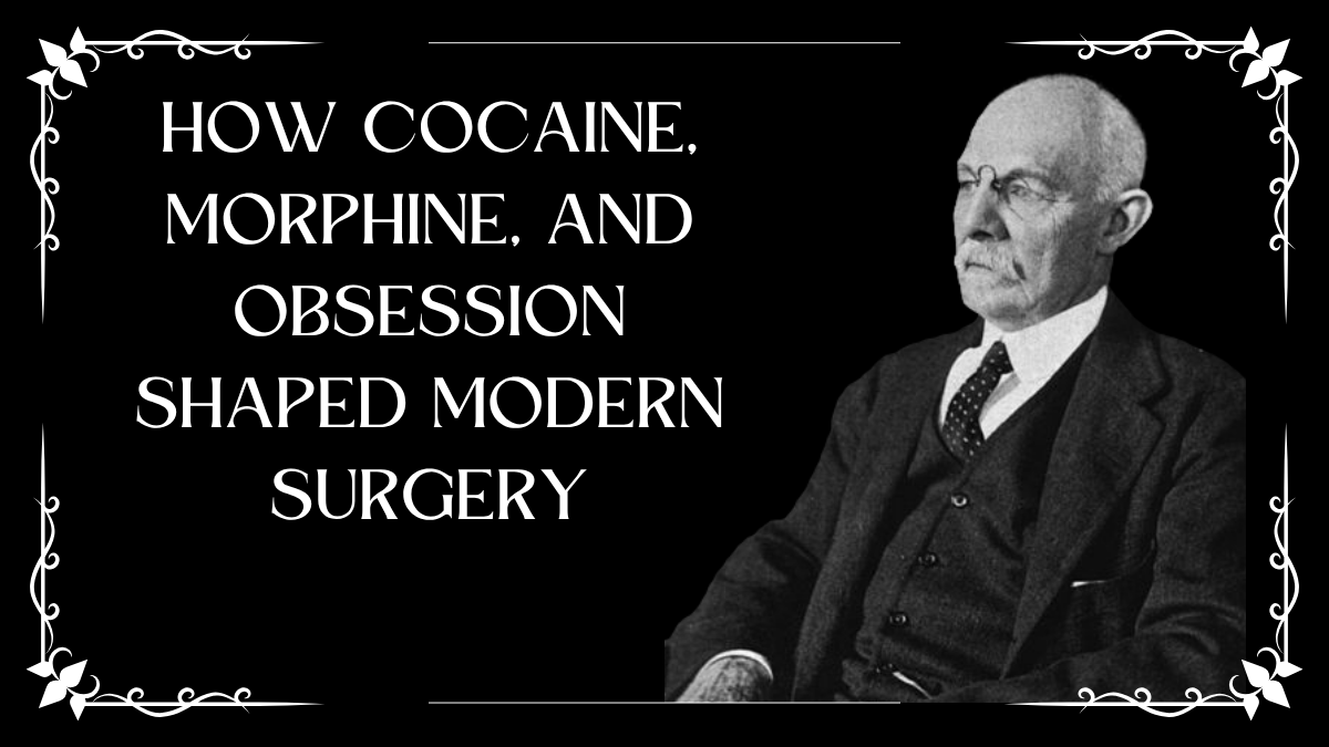 William Halsted – Cocaine, Morphine, and Surgical Residency